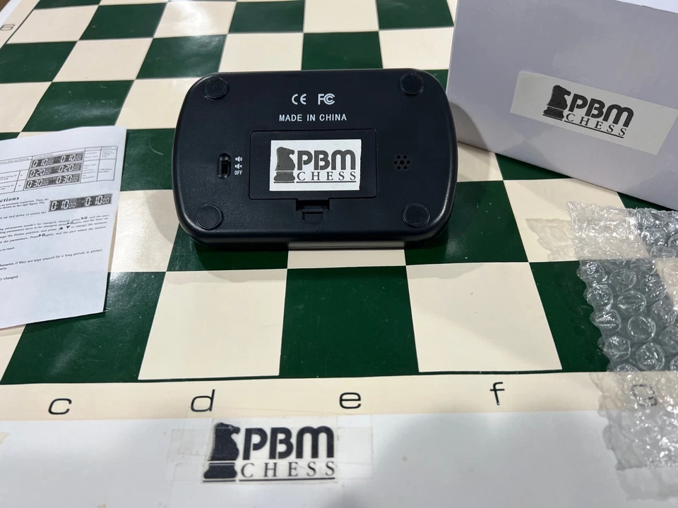 CHESS CLOCK DIGITAL TIMER with Tournament and Bonus Time Features APPROVED BY GM - Image 3 of 4