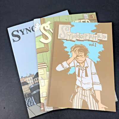 Syncopated - Graphic Novels - Vol. 1, 2, & 3 - 2002 2005 2007