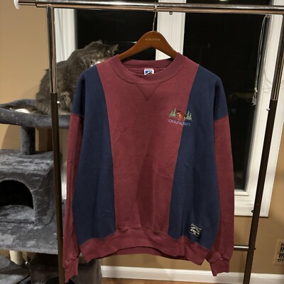 USA製 90s Russell Athletic Sweat Vintage 90s Russell Athletic Navy Crewneck Sweatshirt made