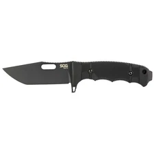 New SOG Seal FX Tanto Fixed Blade Knife 4.3" Black 17-21-02-57