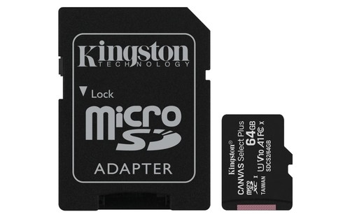 Kingston Micro SD SDHC SDXC 64GB Class 10 Memory Card with Adapter (SDCS2/64GB) - 第 12/14 張圖片