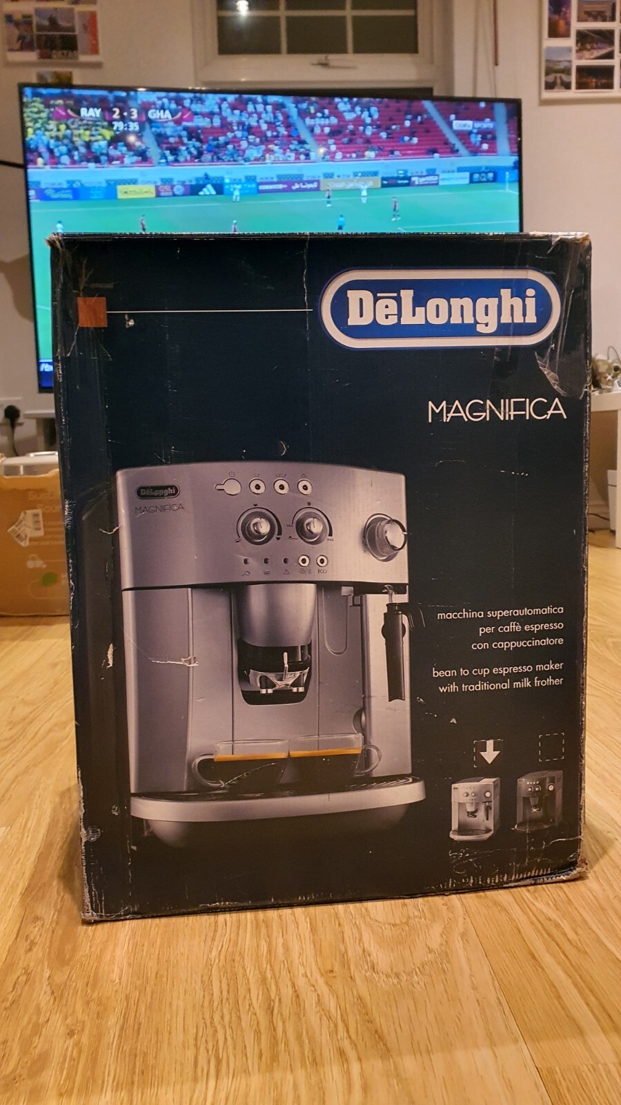 De'Longhi Magnifica ESAM4200.S Bean to Cup Coffee Machine Silver eBay