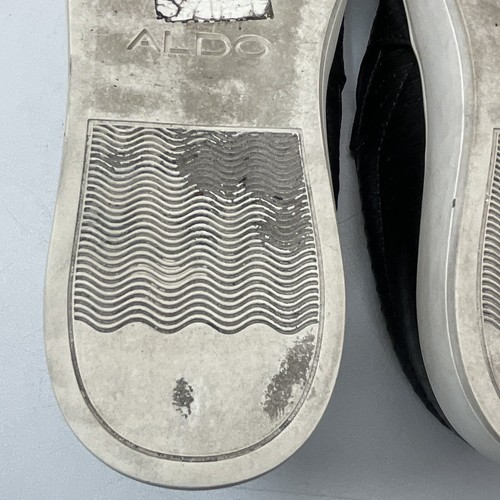 Aldo Slip on Sneaker Black Snake Print size 6 - Picture 18 of 21