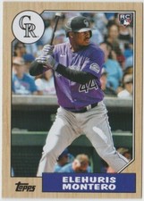 2022 Topps Archives #263 Elehuris Montero RC - Colorado Rockies