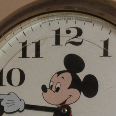 ヴィンテージ WELBY by ELGIN ディズニー ミッキー 壁掛け時計 WELBY by ELGIN ミッキー ヴィンテージ 壁掛け時計 懐中時計