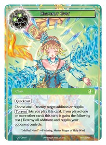 FOW 1x Heavenly Gust - CFC-058 - R - Textured Foil - Near Mint - L1 - Curse of t