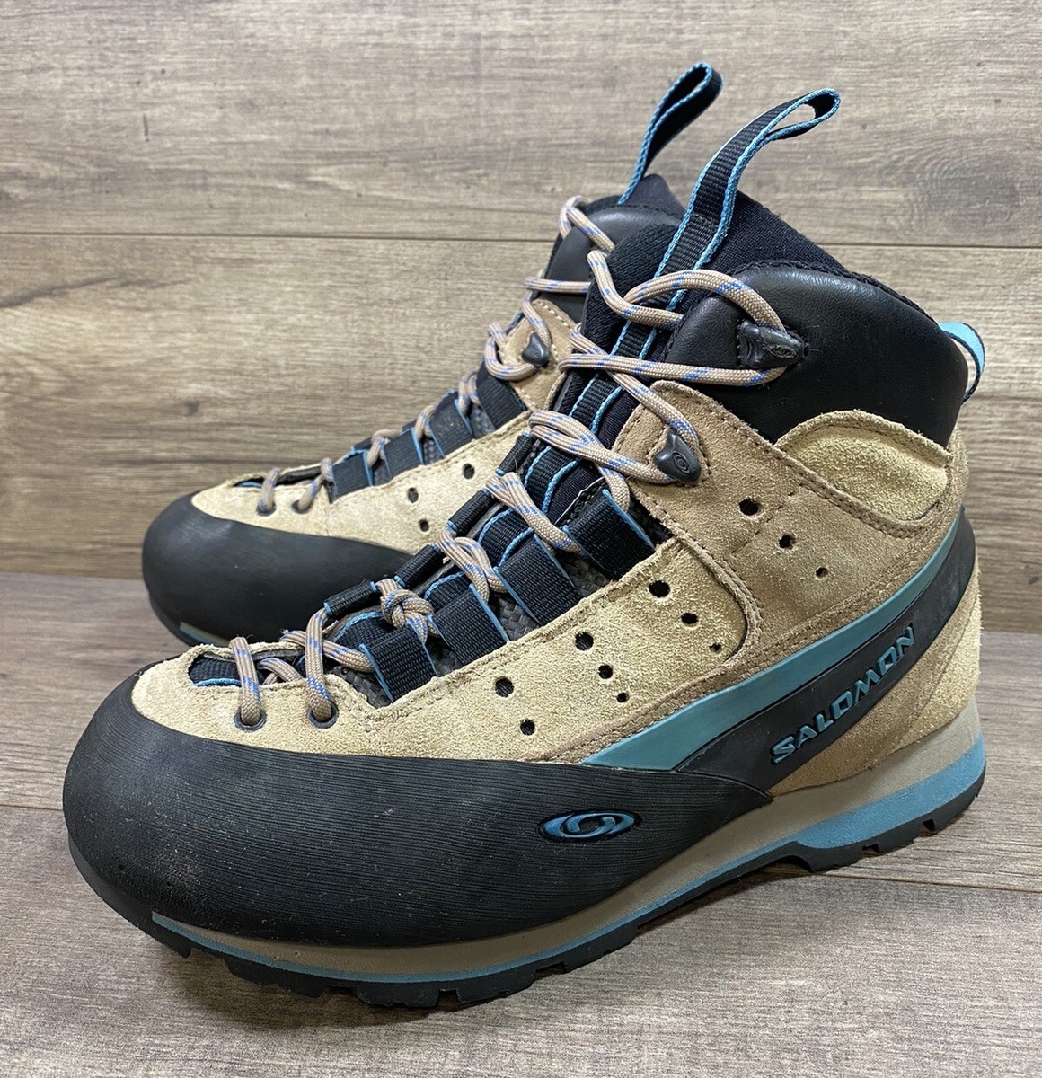 Salomon Contagrip 871935 Hiking Mountaineering Boots Shoes Womens