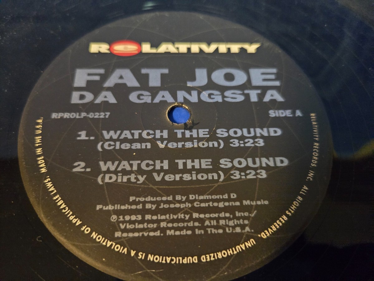 洋楽 Fat Joe Da Gangsta / WATCH THE SOUND Fat Joe Da Gangsta – Watch The Sound – Vinyl (12