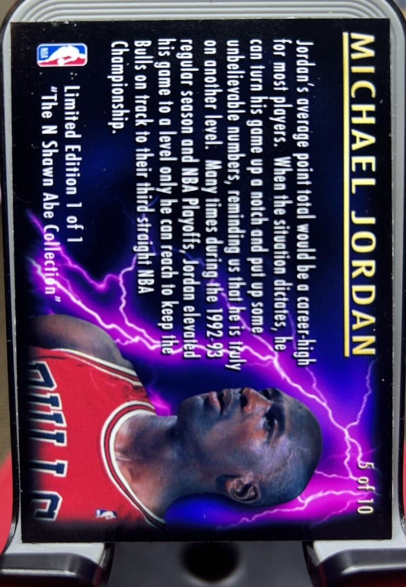 1993 Ultra Scoring Kings Michael Jordan 3-D Lenticular 1 Of 1