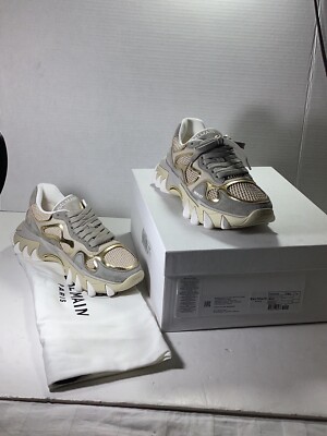 スニーカー BALMAIN Woman Sneakers Cream EN1VI733TRGY GRU Balmain Women's B-East Low Top Sneakers | Bloomingdale's