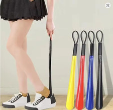 Extra Long Flexible Shoe Horn Plastic Dressing Aid Shoe Helper 1PC 24in