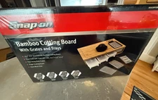Snap On Bamboo Cutting Board Set Eco Friendly Kitchen Grater Tray Storage