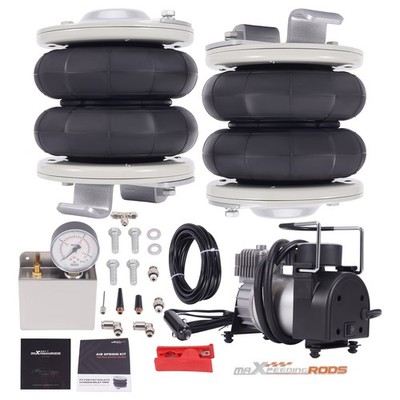 2X Luftfederung Luftbalg Hinten mit Kompressor Kit for Fiat Ducato 1994-2024