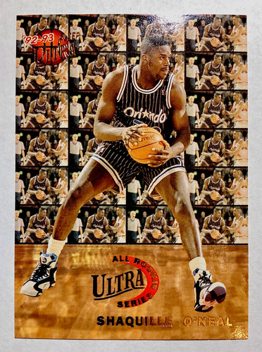 92-93 Fleer Ultra Shaquille O'Neal  All Rookie Series Basketball NBA # 7 of 10