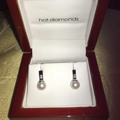 Hot Diamonds Sterling Silver Earrings - Image 1 of 4