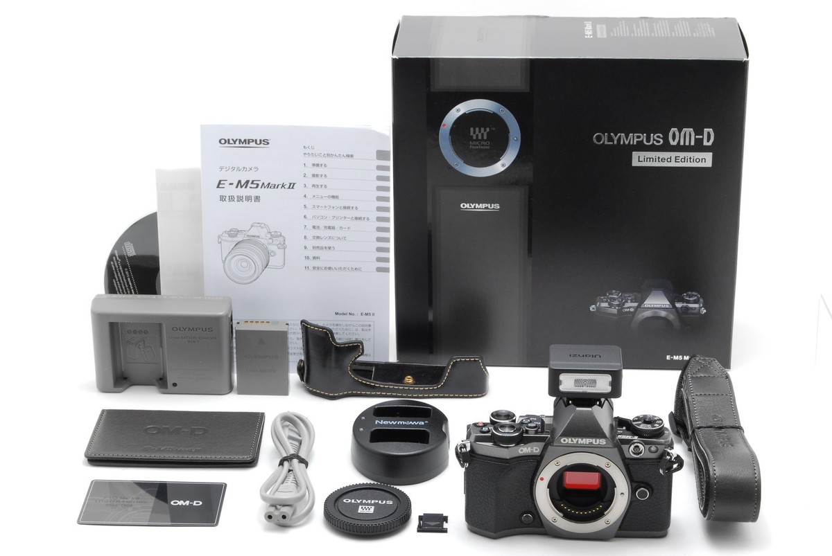 NEAR MINT in Box] OLYMPUS OM-D E-M5 Mark ii Limited Edition