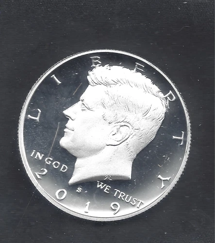 2019-S SILVER PROOF KENNEDY HALF - .99% Silver