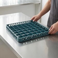 Dishwasher Cup Rack Extension Frame Unobstructed Side Square Plastic Rack Frame