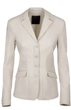 Pikeur Klea Pepita Women’s Show Coat EU38 US6 Modern Stretch Vanilla Cream