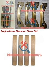 New Cylinder Engine Hone Kit 34 TO 60MM Honing Machine + Diamond Stones Fine 220