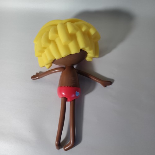 MGA Entertainment La La Loopsy 2009 Starlight 12" Doll Yellow Hair Pink Bow - Picture 5 of 5