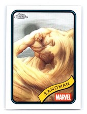 2025 Marvel Topps Chrome #91 Sandman Refractor Non Sport