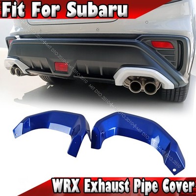 2022-2026 Fit For Subaru WRX VB 5th 4D Sedan Exhaust Pipe Cover Trim 2pcs Paint