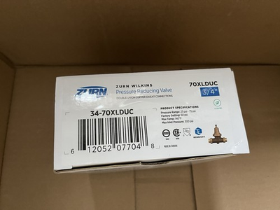 #ad 3 4 Zurn Wilkins 70XLDUC SWT Pressure Reducing Valve $149.99
