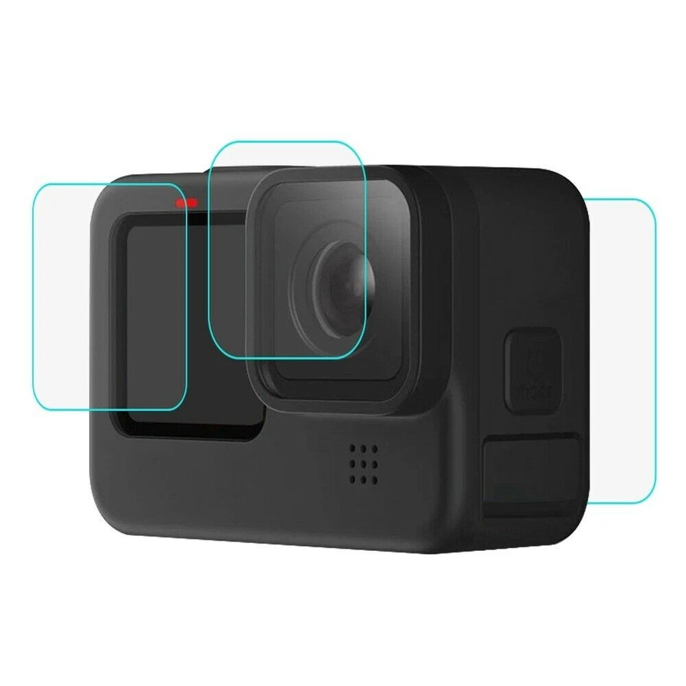 PULUZ For GoPro HERO 9 Black Lens + LCD Display Tempered Glass Film - Image 2 of 4