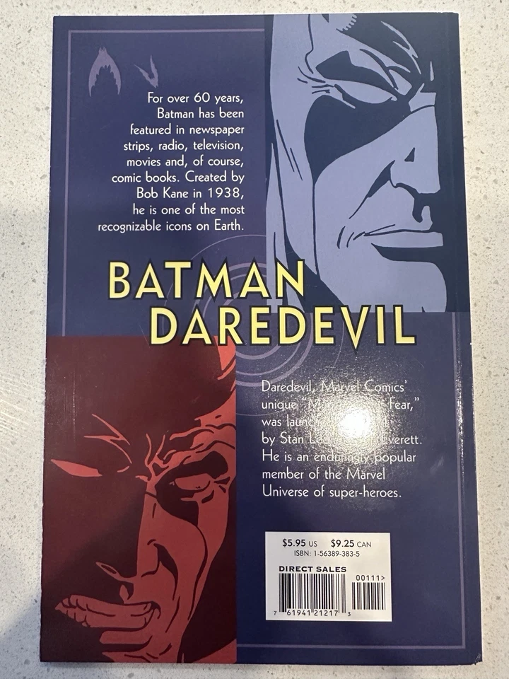 Batman Daredevil Rey de Nueva York (2000 DC/Marvel) 2º Equipo Foto 2 de 2