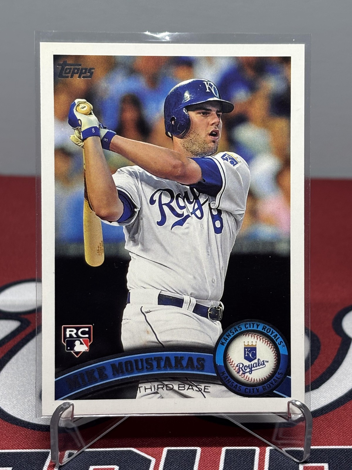 2011 Topps Update #US192 Mike Moustakas Rookie RC Royals