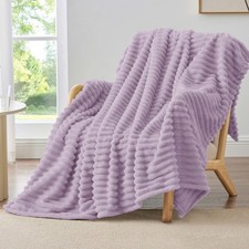 BEDELITE Twin Blanket for Couch Bed, 300GSM Soft Warm Fleece Blanket, Decor...