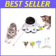 Long Standby Rechargeable Cat Laser Toy - Type-C Charging