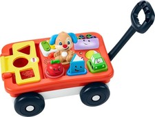 Fisher-Price Baby  Toddler Toy Laugh  Learn Pull  Play Learning Wagon Musical
