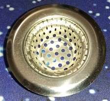 MAINSTAYS Stainless Steel 1 1/8" Kitchen Bathroom Sink Drain Strainer Catch