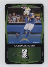 2024 Uno Elite Green Cameron Dicker #051 0c4