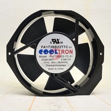 New COOLTRON FA1738B22T7C-31 AC220V 17238 Aluminum frame Cooling fan QW