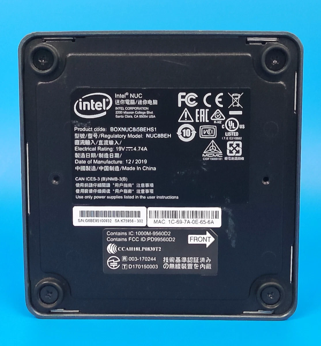 Intel NUC Intel Core i5 8th Gen. PC Desktops & All-In-One