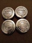 Set of 4 Chrysler Wheel Center Caps 54mm Silver OEM 04895899AB PT Cruiser 300