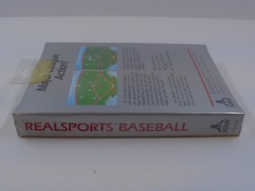 Atari 7800 NIB Lot of 1 Realsports Baseball BRAND NEW SEALED Hang Tag