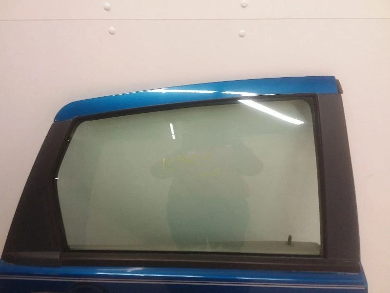 2008-2011 Ford Focus Passenger Right Rear Side Door Sedan Manual Window Blue Foto 2 de 4