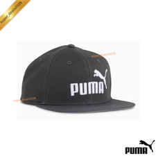 Gorra de ala plana con logotipo PUMA Essential Nº 1 ajustable ropa de calle gorra con cierre a presión para hombre