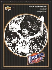 1992-93 Upper Deck Basketball Heroes #10 Wilt Chamberlain
