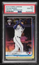 2019 Chrome Update Target Rookie Debut Refractor Cavan Biggio PSA 10 GEM MT 2oe