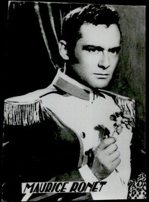 IMN06665 maurice ronet actor cinema movie film industry 6x9 cm