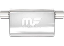2.5" Offset Inlet Outlet - 4x9 Oval 11" Body MagnaFlow Muffler SS 11376