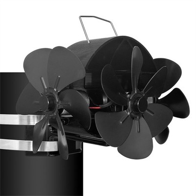 DY4206 18Blades Fireplace Fan 3 Motors Chimney Fan Energy-saving Oven Fan