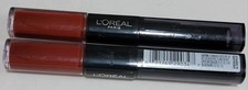 Loreal Paris Infallible Pro Last 2 Step Lipstick 213 Continual Crimson LOT OF 2