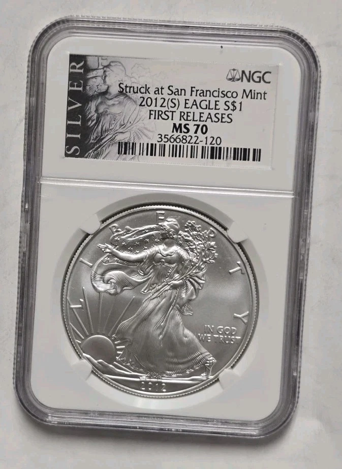 American Eagle MS 70 Graded 2012 Silver Bullion Coins for sale | eBay