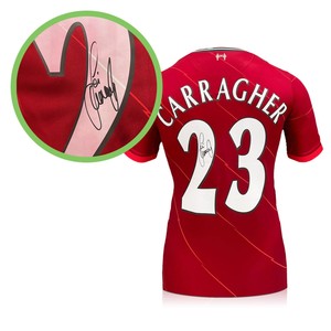 リバプールFC J.Carragherサイン入り ユニフォーム CARRA 【公式通販】